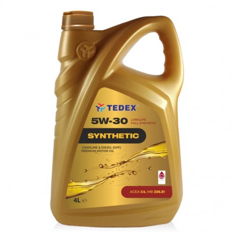 Олива моторна TEDEX SYNTETHIC (С4) MOTOR OIL 5W30